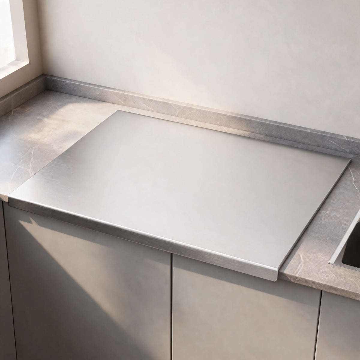 KüchenTherm - Titanium Countertop Cutting Board