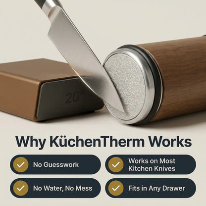 KüchenTherm - Magnetic Knife Sharpener